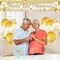 50th Wedding Anniversary Decorations White Gold (White Gold/Champagne)